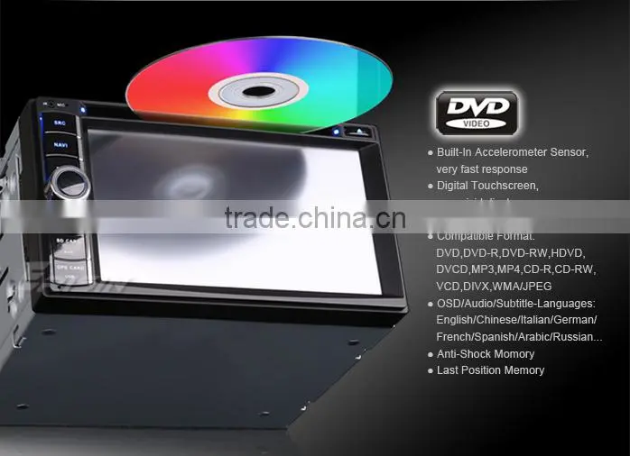 Erisin ES890G 6.2" Universal Car DVD Player Sat Nav TV Tuner