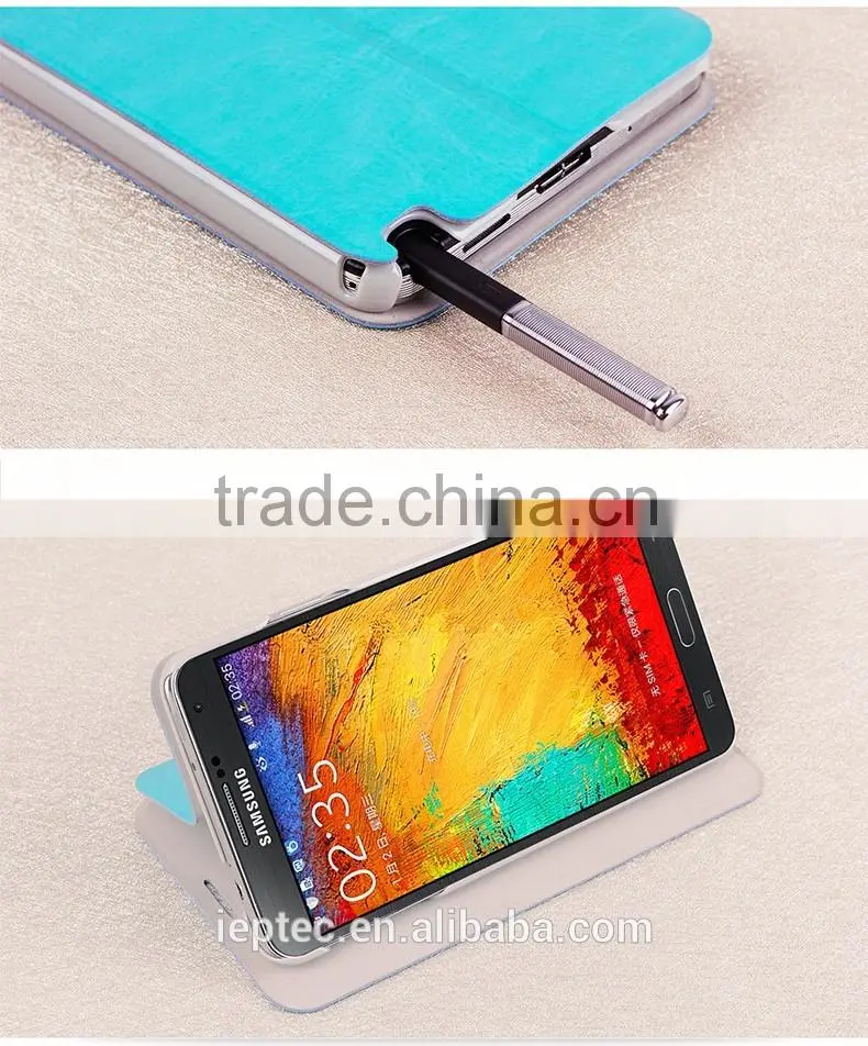 MOFi Case Housing for Samsung Galaxy Note 3 N9002, Mobile Phone Coque Flip Leather Cover for Samsung Note 3