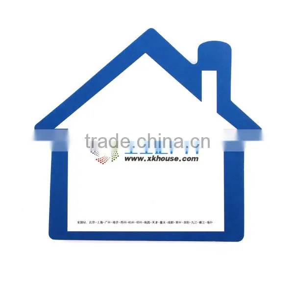 House shape note pad