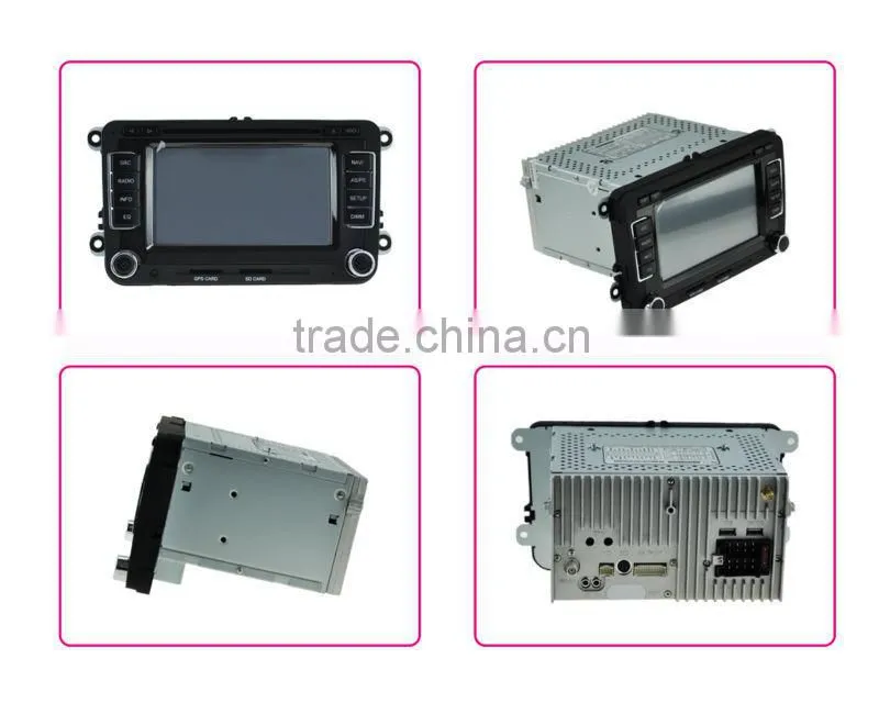 Android 4.4.2 Car Radio for VW Golf/Magotan GPS Car Stereo DVD Player RDS/Bluetooth/CAN Bus/WIFI/3G SKODA Octiva car radio dvd