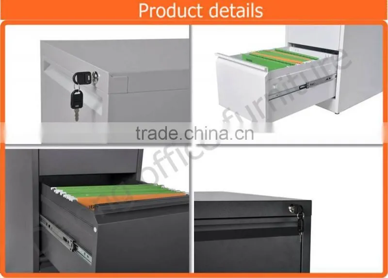 KD large size 4 drawer file cabinet for A4 or F4 file holder