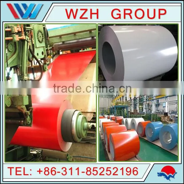 prepainted galvanized steel coil /color coated steel coil / ppgi/ wooden ppgi