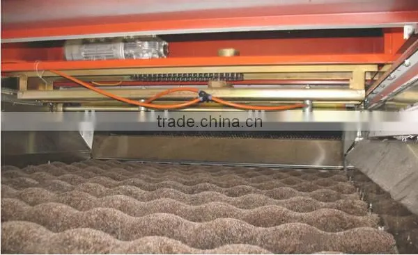 round fruit cleaning waxing drying and grading machine for sale