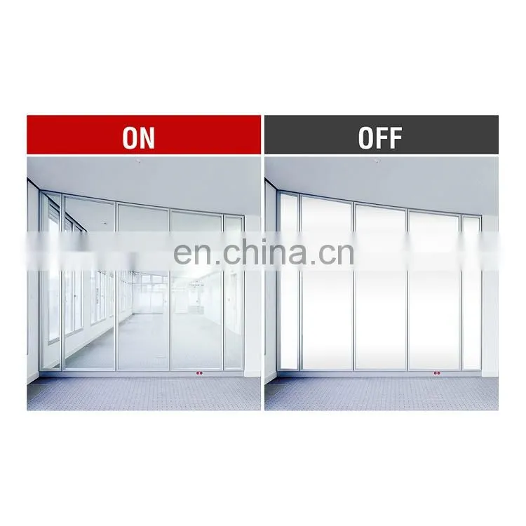 Privacy Film Price Tint Pdlc Electric Lock Door Led Panel Glasses Switchable Smart Glass