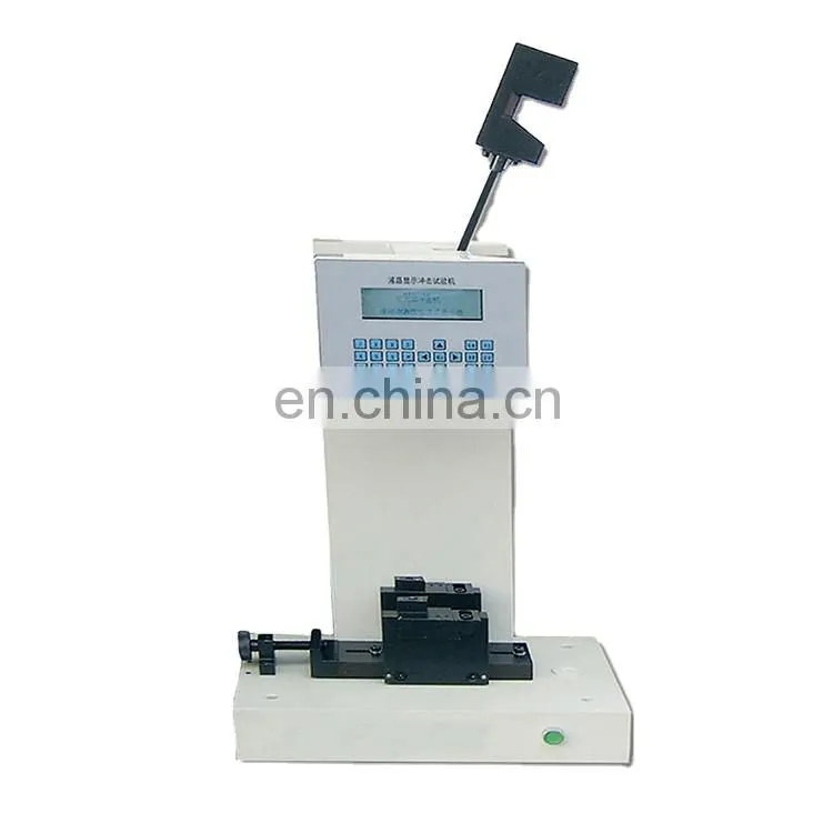 XJJ Charpy Impact Testing Machine Tester Test Equipment Digital Display Plastic for Plastic 50J Non Metal Material Electronic