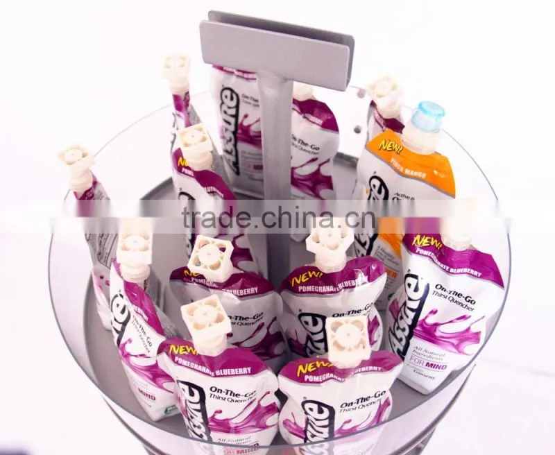 Durable acrylic chips display stand