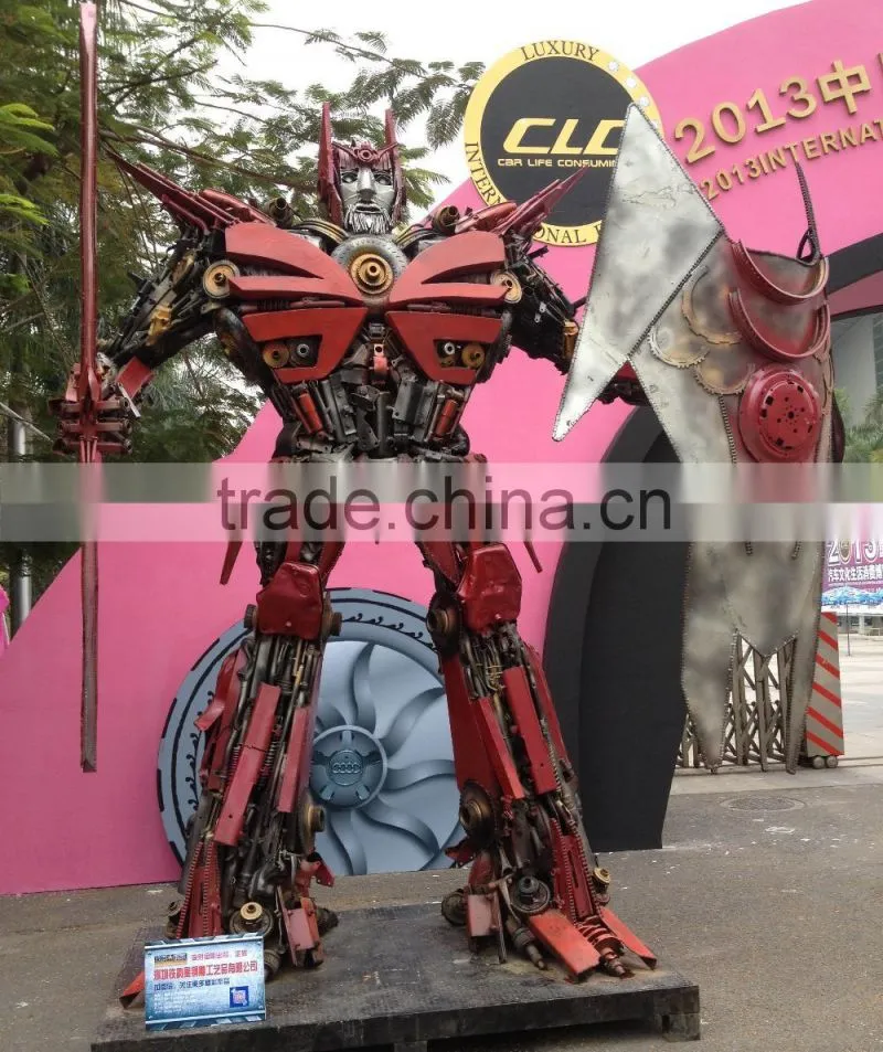 4 meters high Sentinel large outdoor sculptures