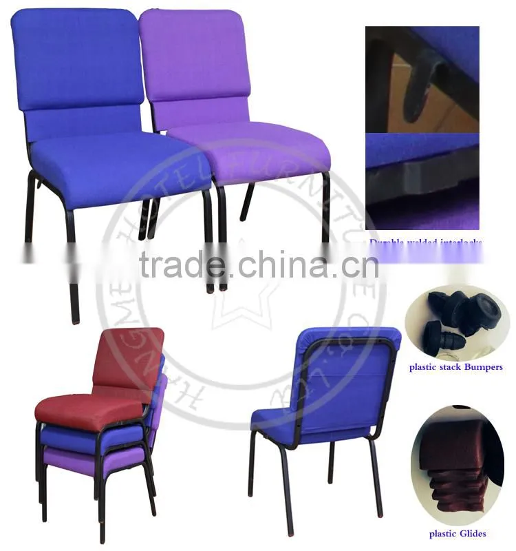 Hot sale useding chair for church , Cheap modern chair church