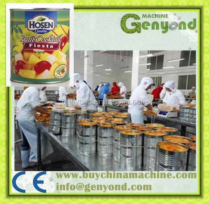 Fruit Canning Machines for Pineapple Mango