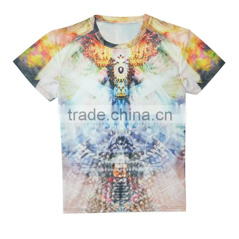 Custom brand fashion design short sleeve casual t-shirt