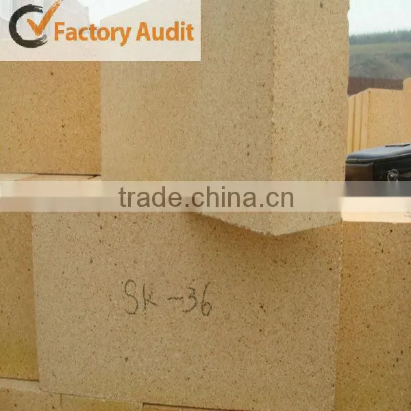 High alumina and high density fire bricks