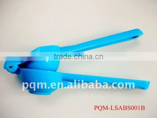Plastic ABS blue lemon squeezer 001B