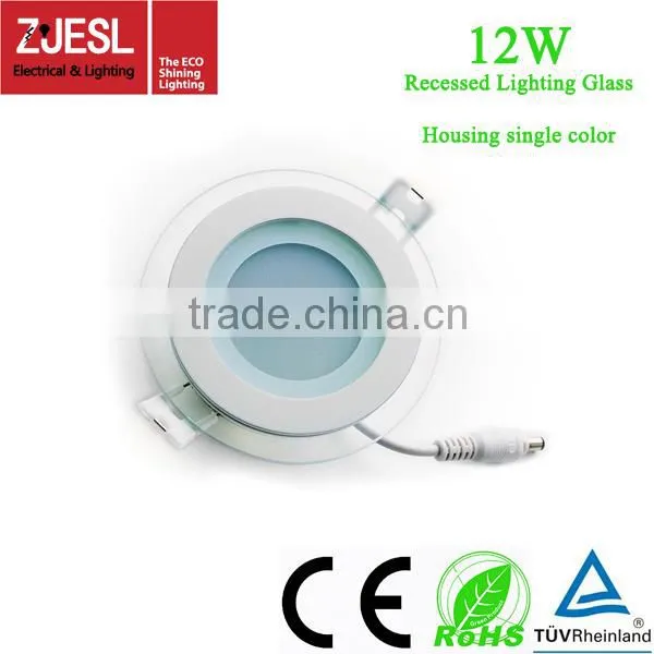 high quality factory price round panel light 12W led panel lights