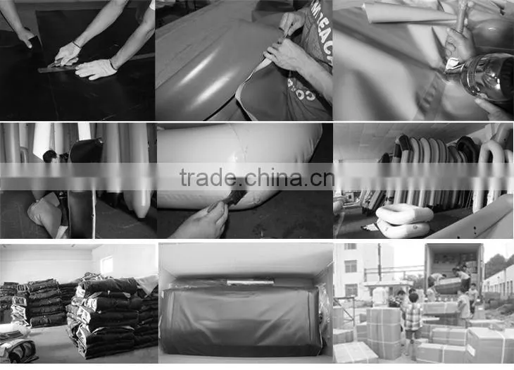 inflatable motor dinghy kayak with air mat floor
