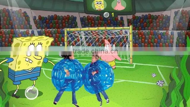 hot sale in UK bubble ball football inflatable ball bumper bubble football