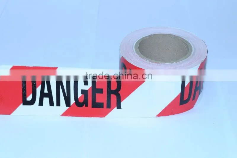Warning tape with SGS and TUV Certification warning tape