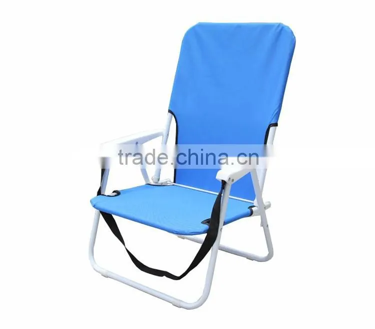 New Design Beach Fishing Portable Folding Facial Chair High Back Camping Stool Chairs
