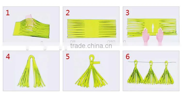 Festival Party Favor Decorations Tissue Paper Tassel