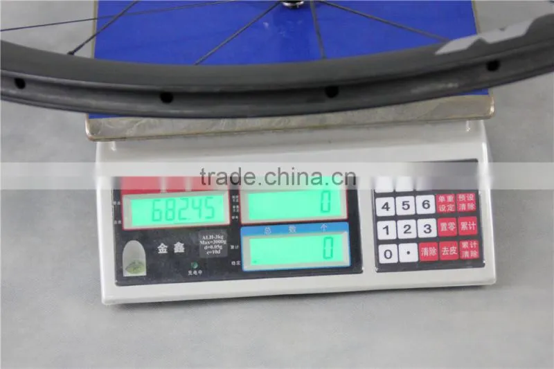 23mm width U shape 50mm carbon clincher wheels 700c road bike carbon wheelset clincher 50mm