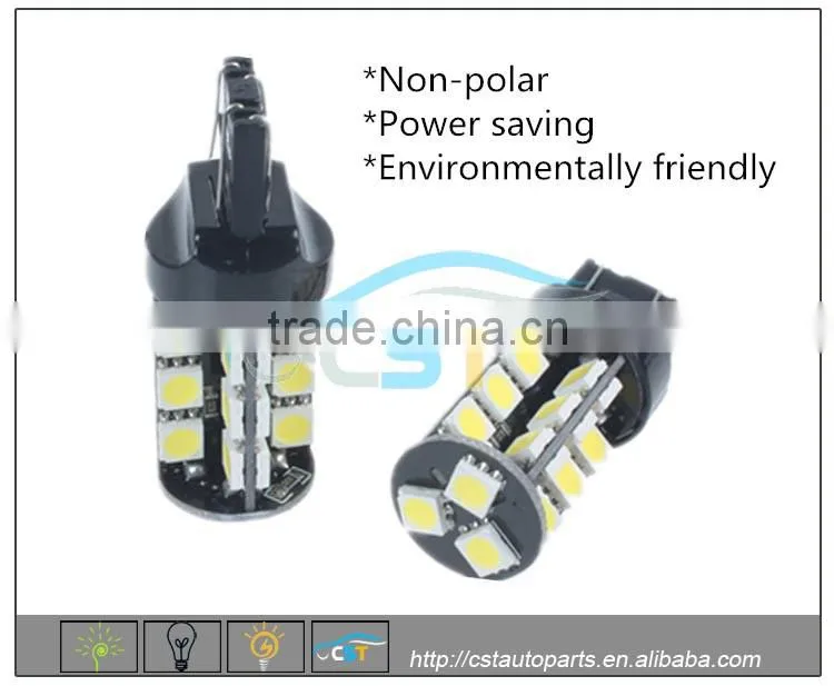 Best Offer Nonpolar Canbus LED Lamp Bulb T20 7440/7443 5050 27SMD 12V Led Lamp Bulb