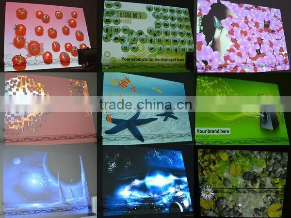 interactive floor projector system for advertising, exhibition,kid games,event