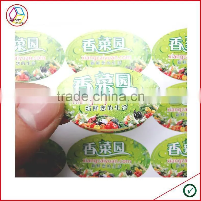 High Quality Advertising Sticker