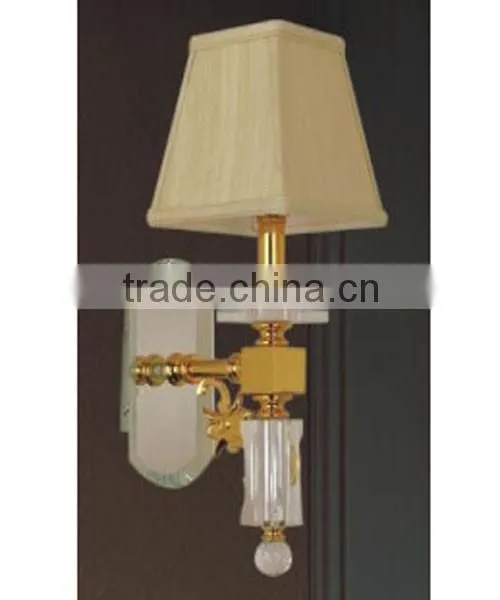cryatal brass wall lamp for living room/hotel WL51225-1