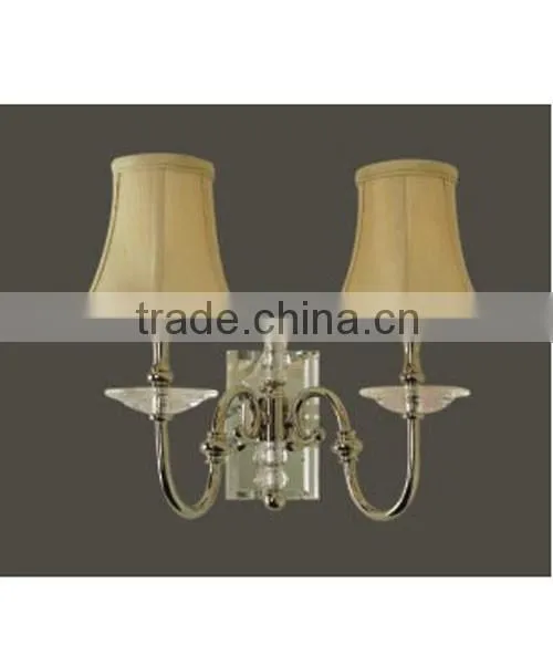 brass crystal wall lamp for living room/hotel WL51281-2