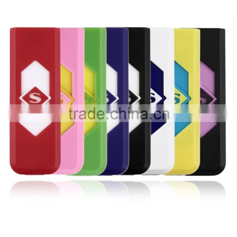 No Gas USB Electronic Rechargeable Battery Flameless Cigarette Lighter