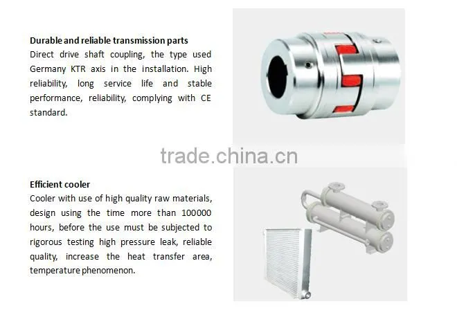 LSD-220 supporting remote control oil cooler air compressor price