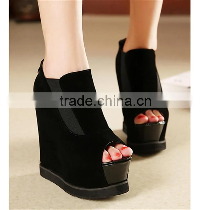 2015 Loose lamb girls latest cool fashion hot high heel sexy sandals