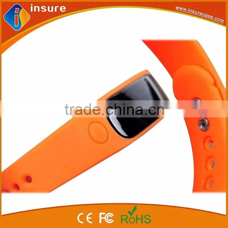 Colorful bluetooth smart wristband bracelet E02