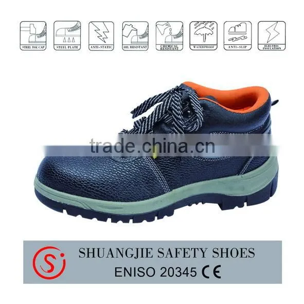 heave-duty industrial PU injection outdoor work safety boots