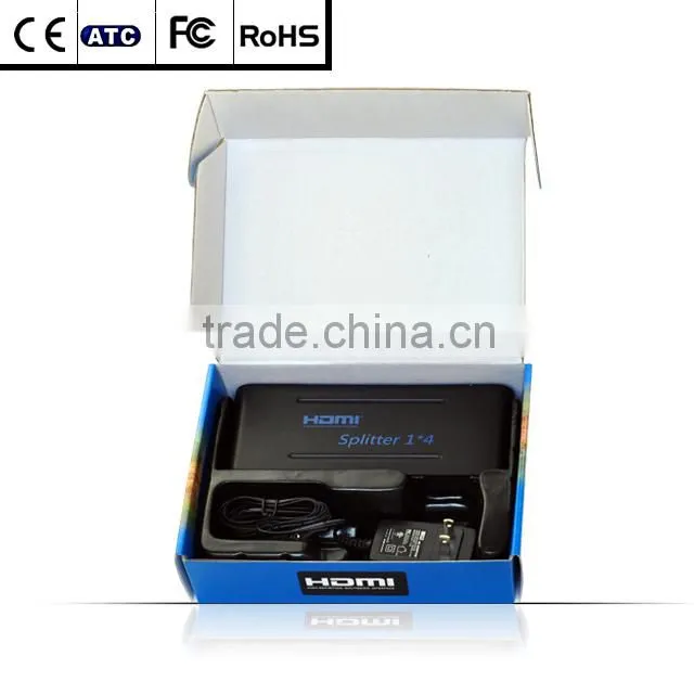Wireless HDMI Splitter Full HD 3D 4K 1x4 HDMI Splitter