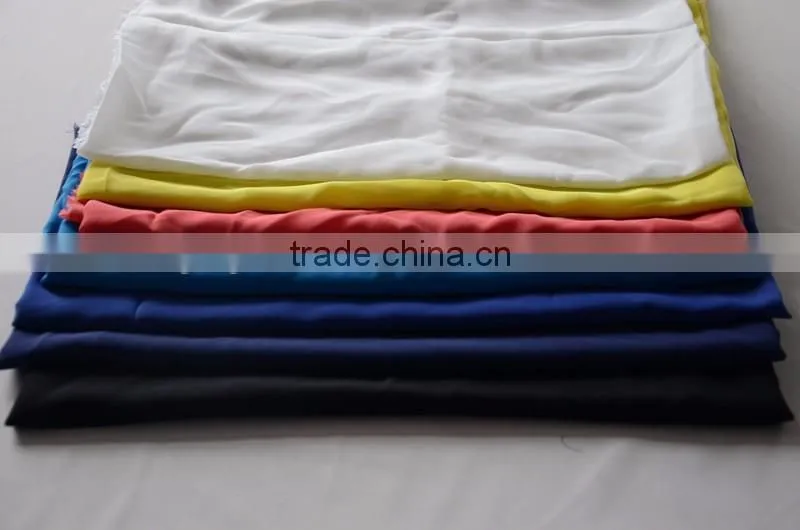 thick poly chiffon fabric ladies garment