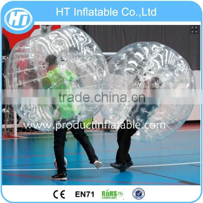 Hot Selling 1.7m Quality Body Zorb, Bumper Ball ,Bubble Football ,Bubble Suit
