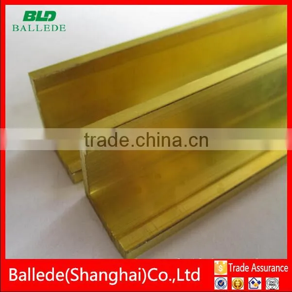Shinning Golden Angle Brass Line