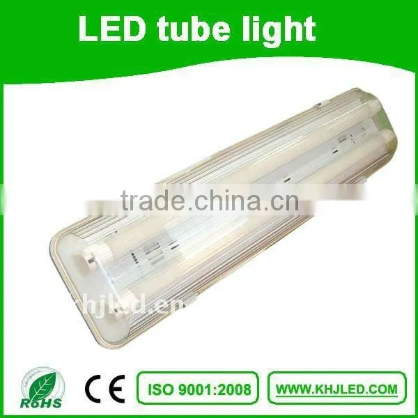 2011 Hot selling Led tube with waterproof lighting fixture