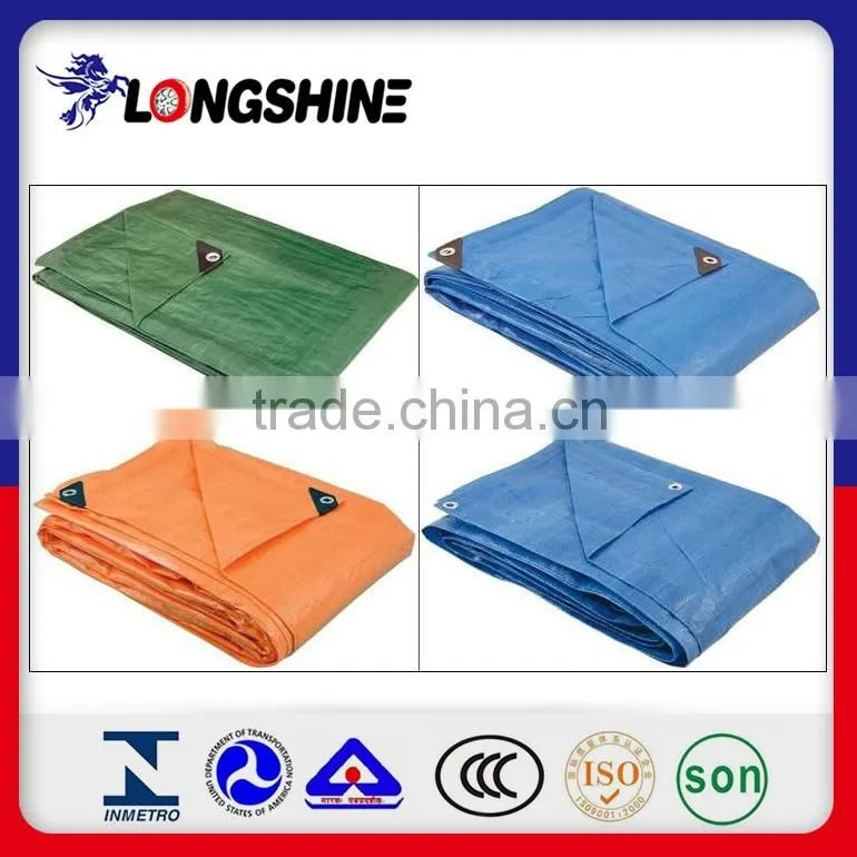PE tarpaulin in roll, bale, carton packing
