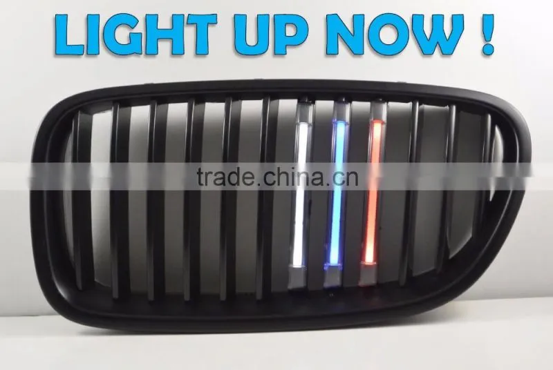 Car styling FRONT GRILLE MOULD LED GRILLE LIGHT For BMWW 5Series F10