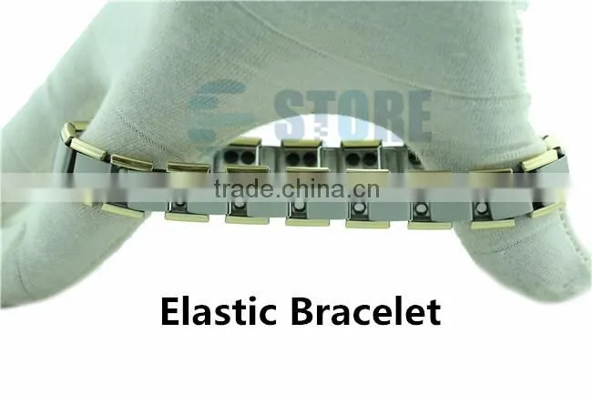 Wholesale Anti - Radiation 80 Germaniun Stones Bio Scalar Energy Bracelet