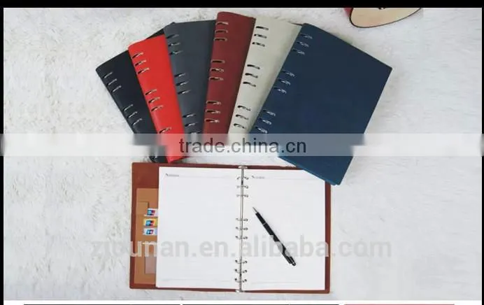 Leather Notebook with Logo Embossed