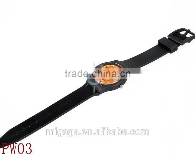 Fashional colorful for child gift cheap plastic watch