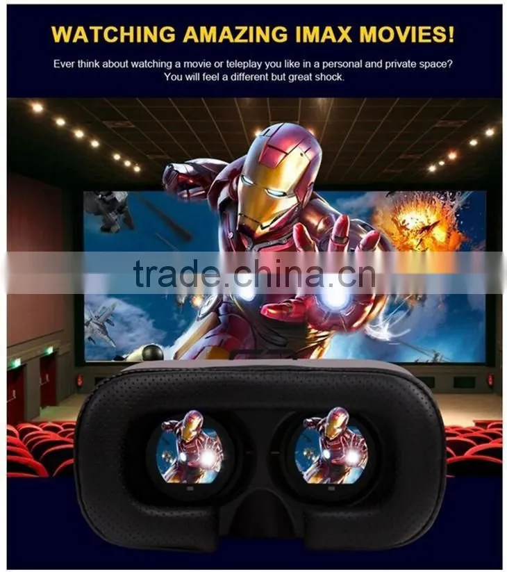 polarized gafas 3d virtual reality bril vr CASE google cardboard glass vr box iii 3.0 version capacete for Android /IOS lxl125