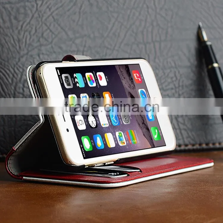 High-grade flip cover phone leather cases by manufacturer