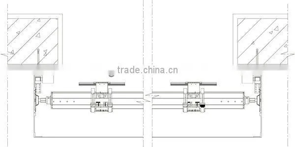 Steel insulated roller shutter door with foam slats