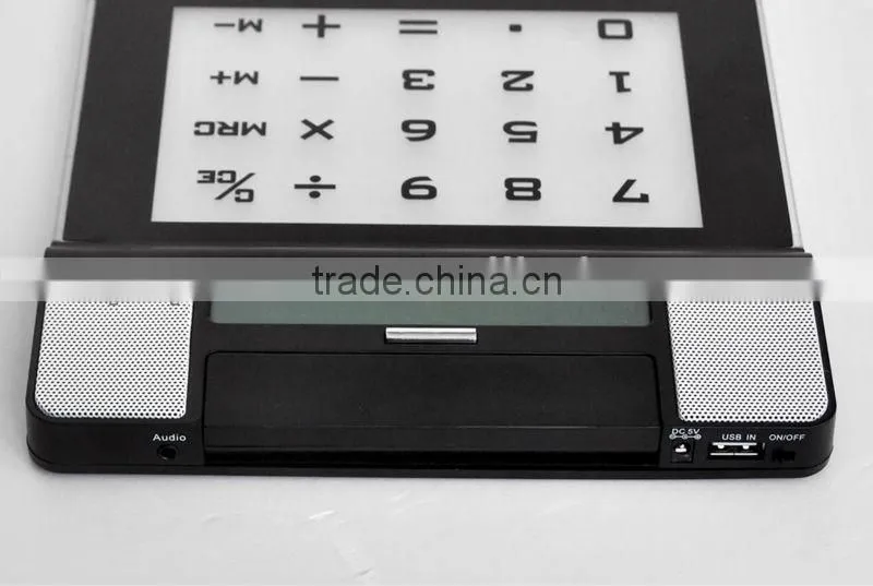 calculator usb hub mouse pad with speaker