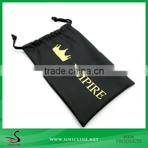 Sinicline Printed PU Drawstring Bag for Sunglasses