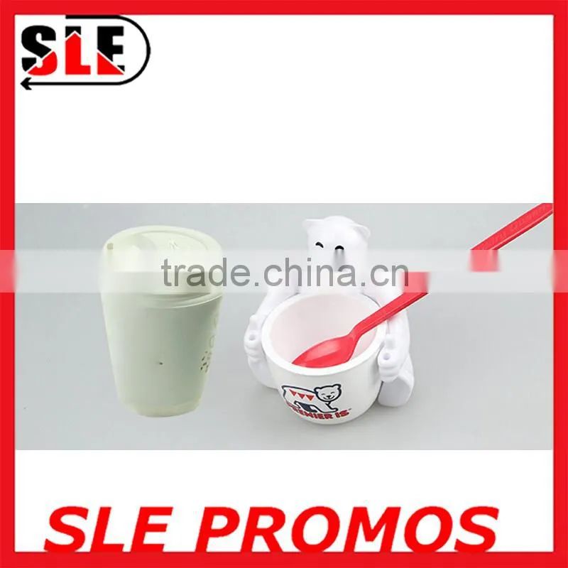 New Custom Custom Animal Shaped Eco-friendly Plastic Mug,Wholesale High Quality Promotional Gift Unique 3D Mug Cup Manufacture