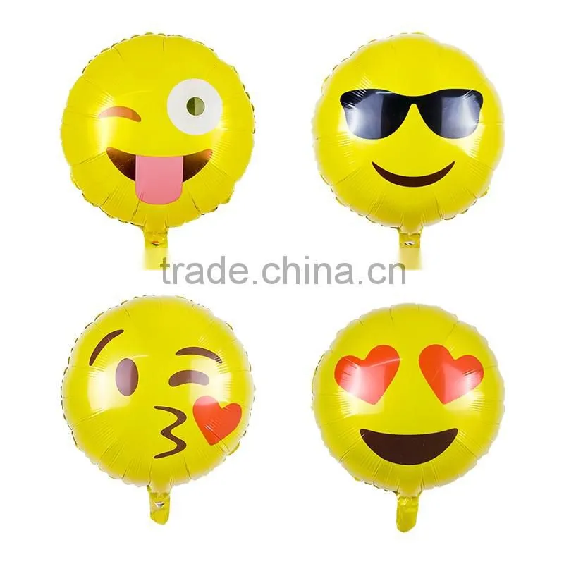 Children gift balloon game ballon manufactured emoji balloon